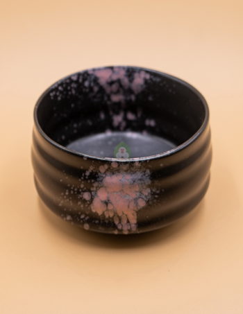 Тяван чаша для маття (матча) черно-розовый