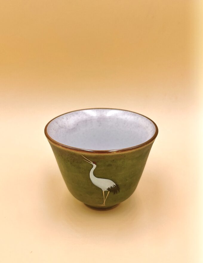 Пиала из Цзиндечжень “Журавль” 70мл