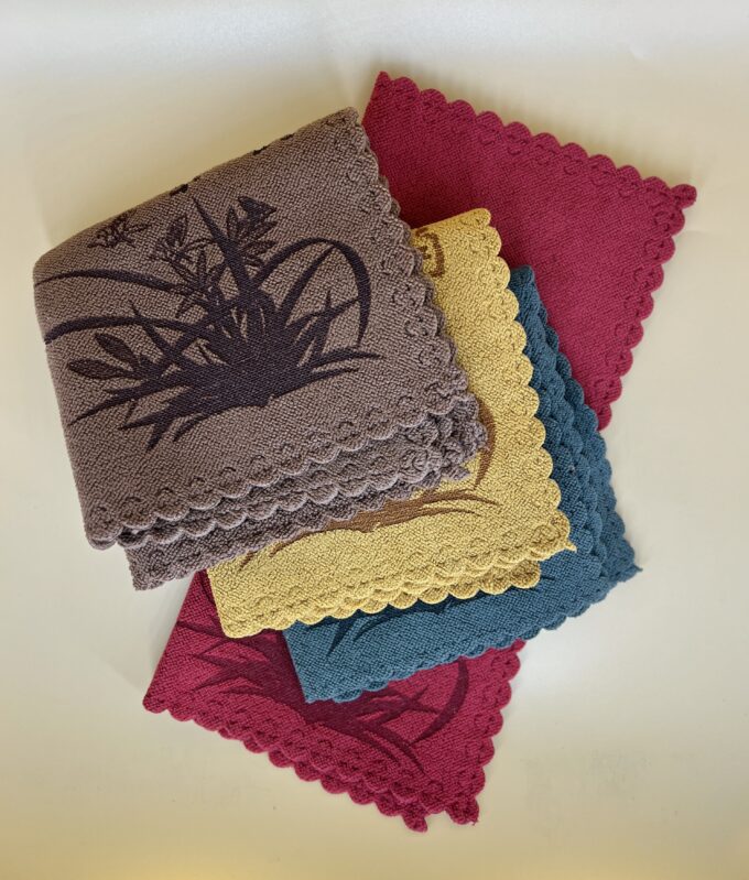 Махровое чайное полотенце 30*30см