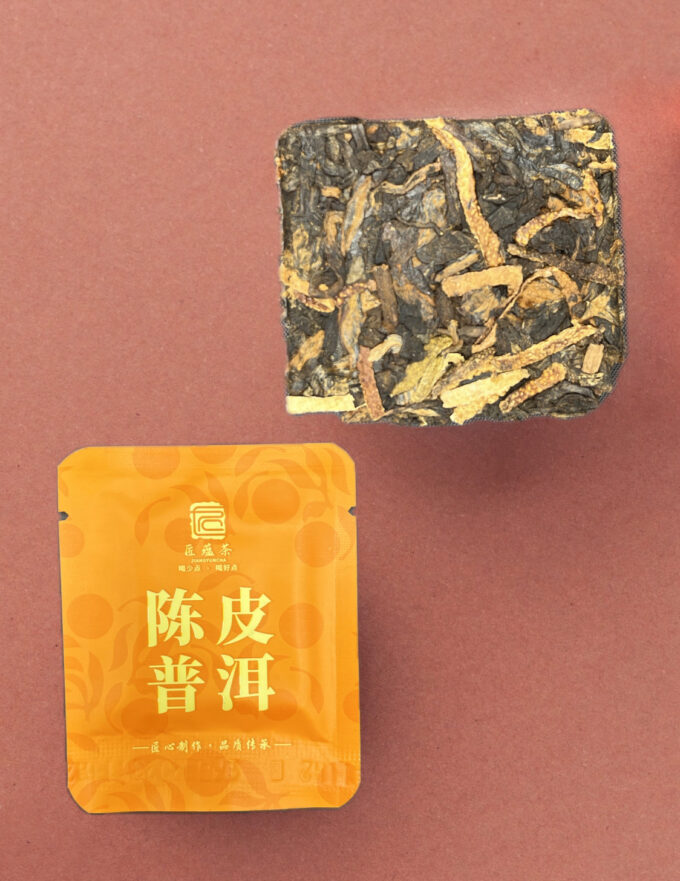 Шу пуэр с мандарином, 6г