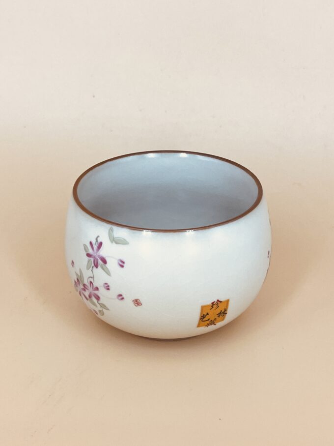 Пиала жу яо Цветочки 200мл