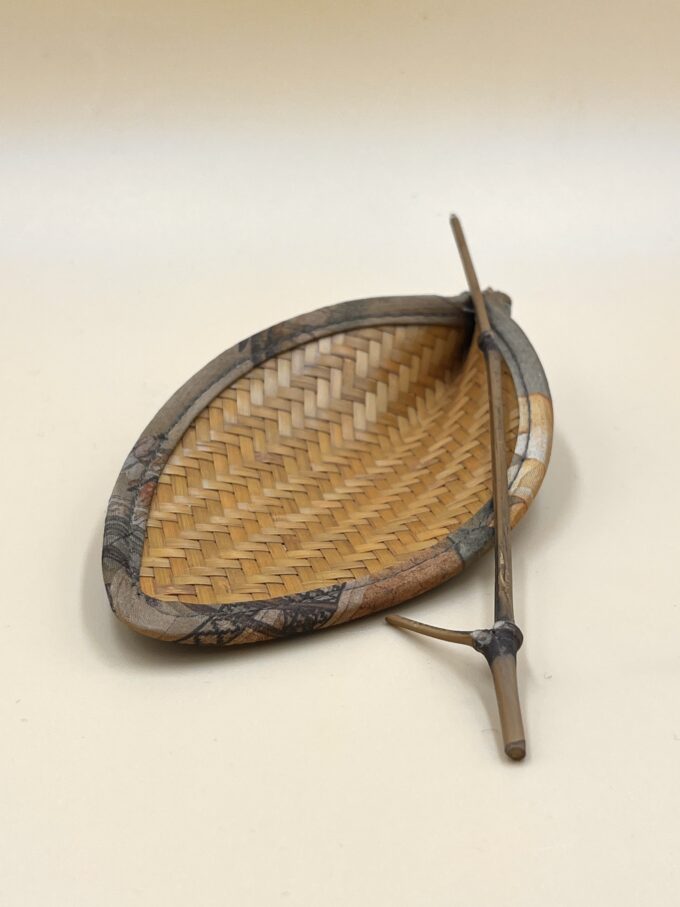 Чахэ из Бамбука с бамбуковой веточкой