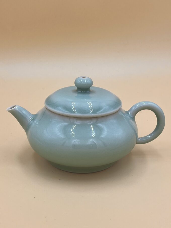 Чайник Лунцуань синий (ручная работа)