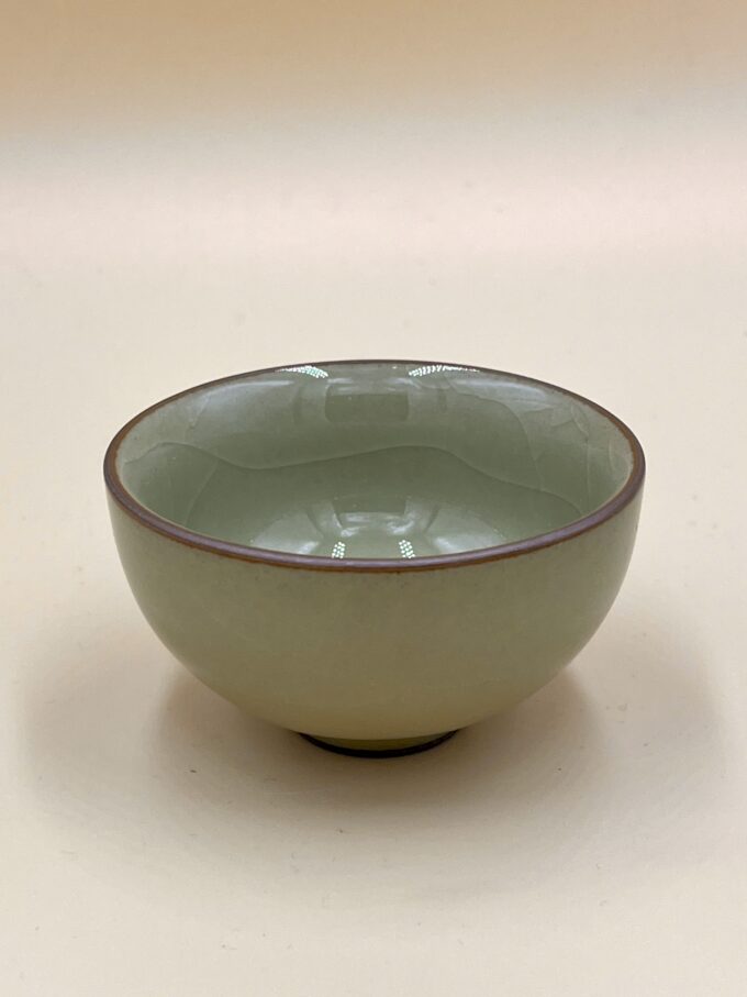 Пиала Лунцуань желтая (ручная работа)