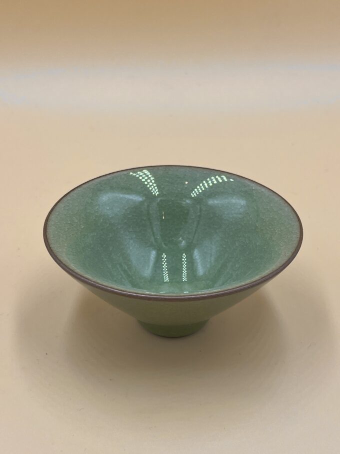 Пиала Лунцуань зеленая (ручная работа)