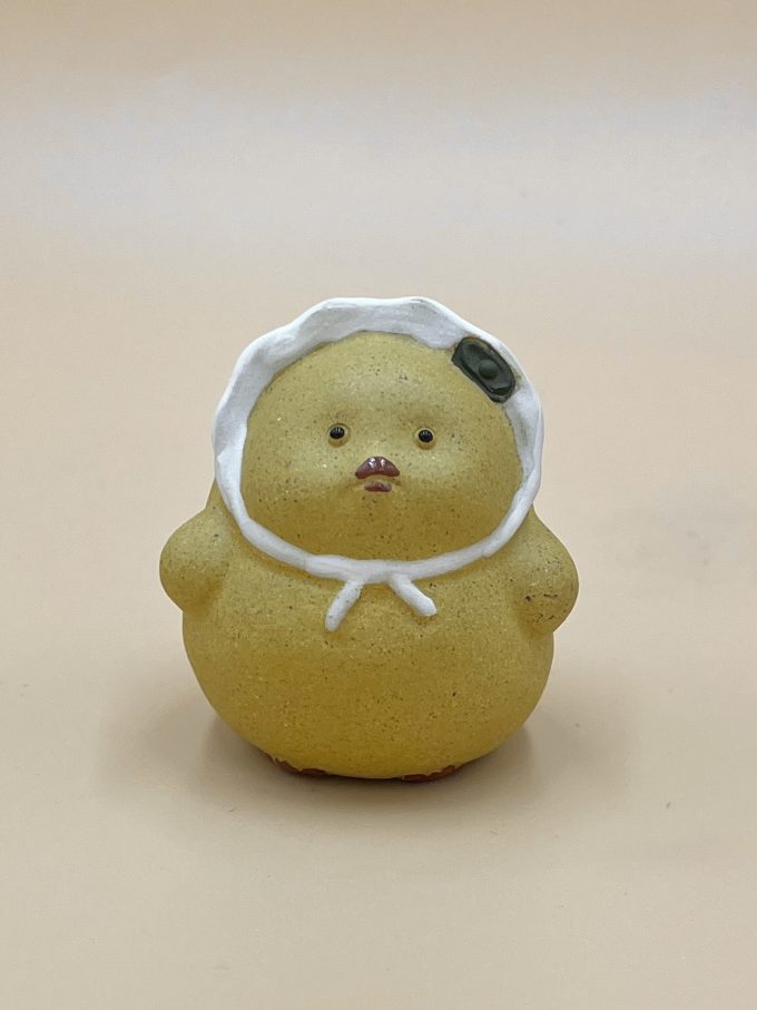 Чайная Фигурка Цыплёнок в Чепчике