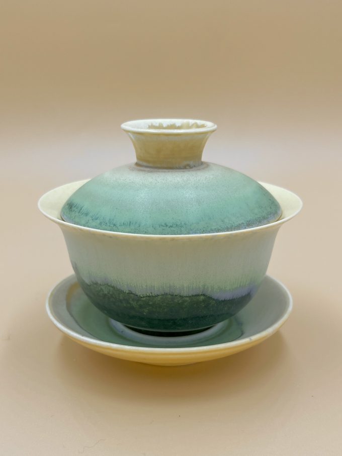 Гайвань 150 мл. Дэхуа глазурь Тяньму