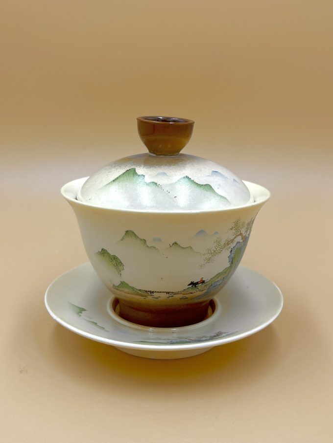 Гайвань бежевая с горами 150 мл.