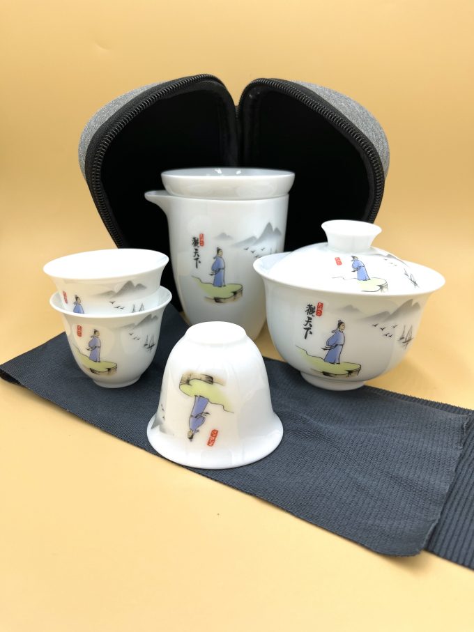 Походный набор фарфор Монах 150 мл.