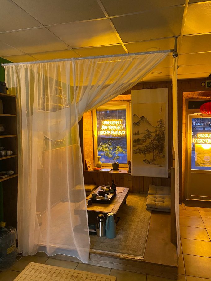 Бронирование пространства для самостоятельного чаепития