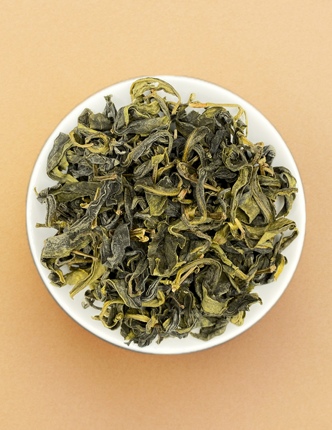Светлый улун из Тэнчун с пряным ароматом